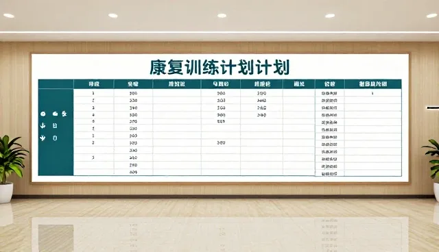 康复训练计划在不同场景中的应用选择要点